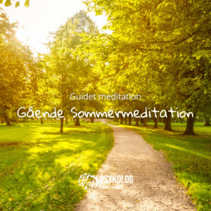 Guidet meditation - Gående Sommermeditation